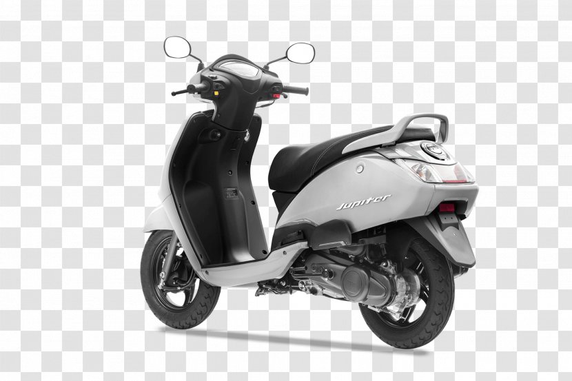 Motorized Scooter TVS Wego Vespa Jupiter - Motorcycle Accessories Transparent PNG
