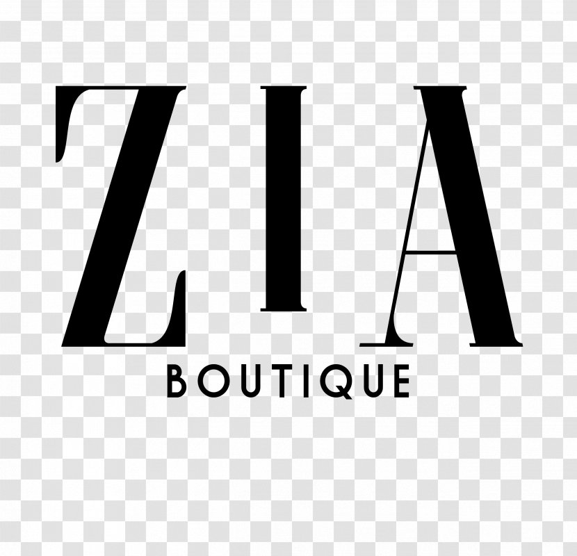 ZIA Boutique Clothing Brand Retail - Text - Zia Transparent PNG