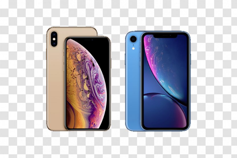 Apple IPhone XS Max XR 8 - Electric Blue - Magenta Transparent PNG