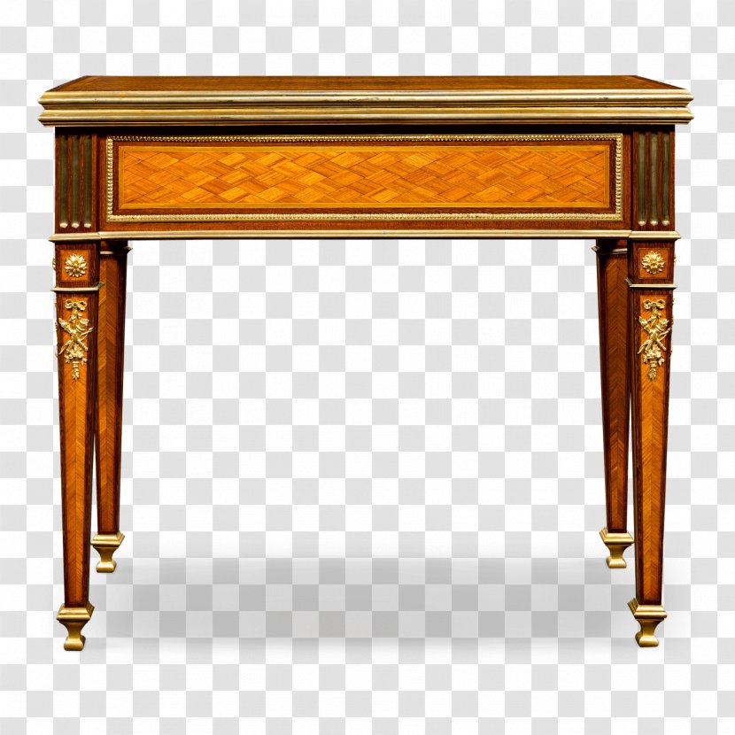 Table Mahogany Chess Louis XVI Style Antique - Dining Room - Furniture Transparent PNG