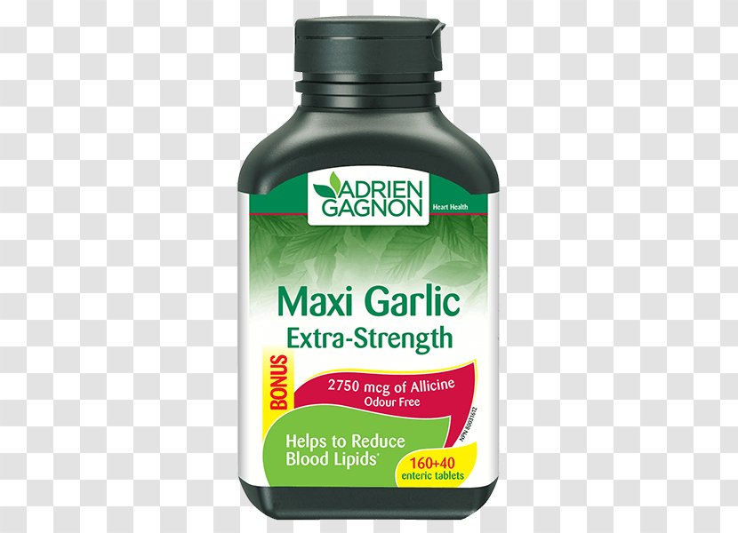 Dietary Supplement Adrien Gagnon Omega-3 Extra-Strength Formula Maxi Garlic Tablet - Capsule - Blood Pressure Transparent PNG