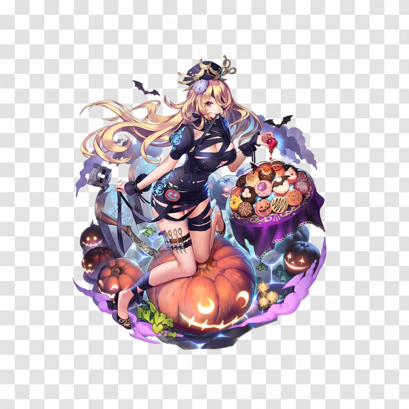 Halloween Video Games Phantom Of The Kill Monster Strike Character - Android Transparent PNG