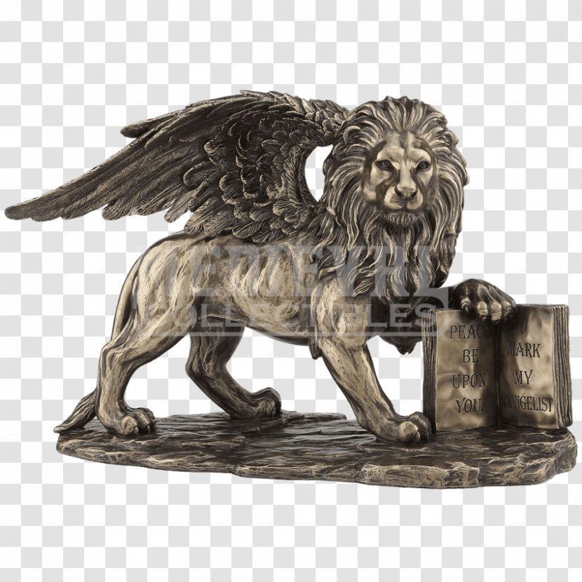 Lion Of Venice Saint Mark's Basilica Bronze Sculpture Mark Transparent PNG