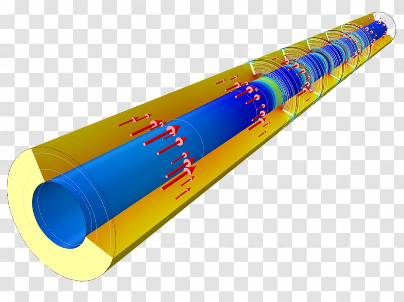 COMSOL Multiphysics Coaxial Cable Low-pass Filter Electrical - Electronic - Transient Field Transparent PNG