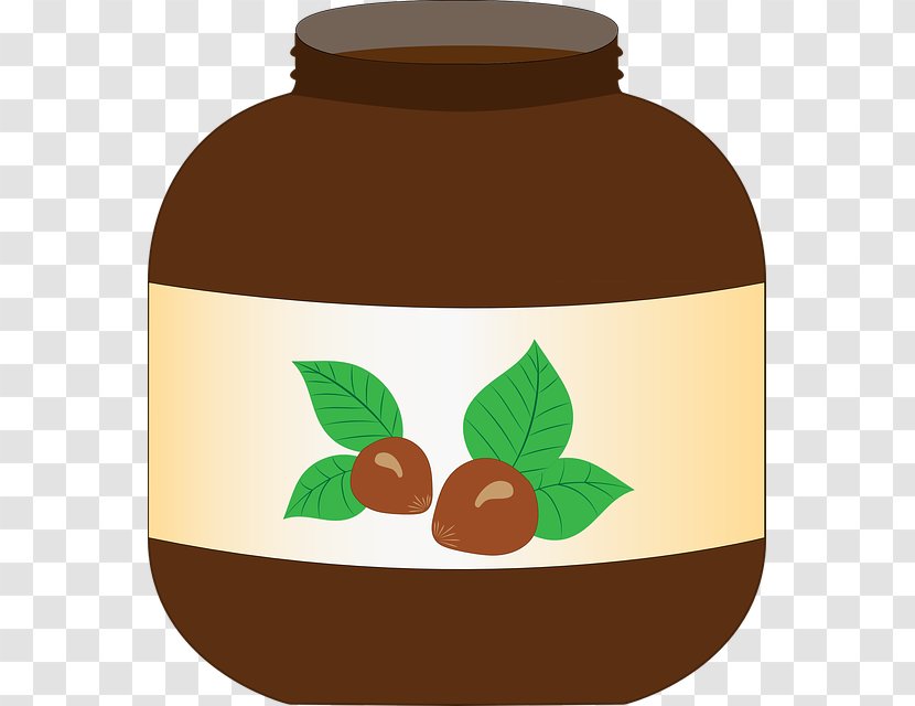 Chocolate Spread Crock Nutella Jam Transparent PNG