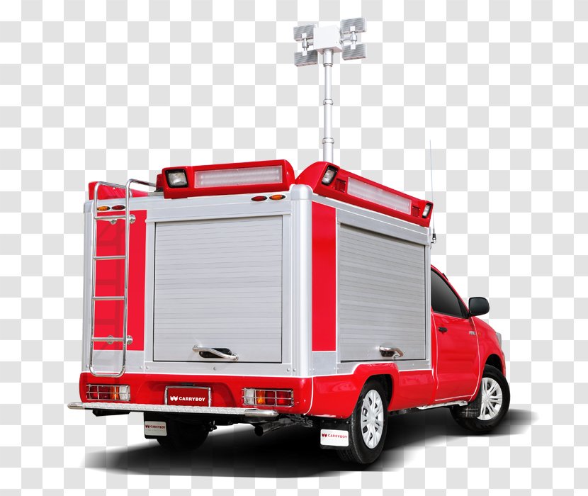 Fire Engine Car Pickup Truck Toyota Hilux Van Transparent PNG