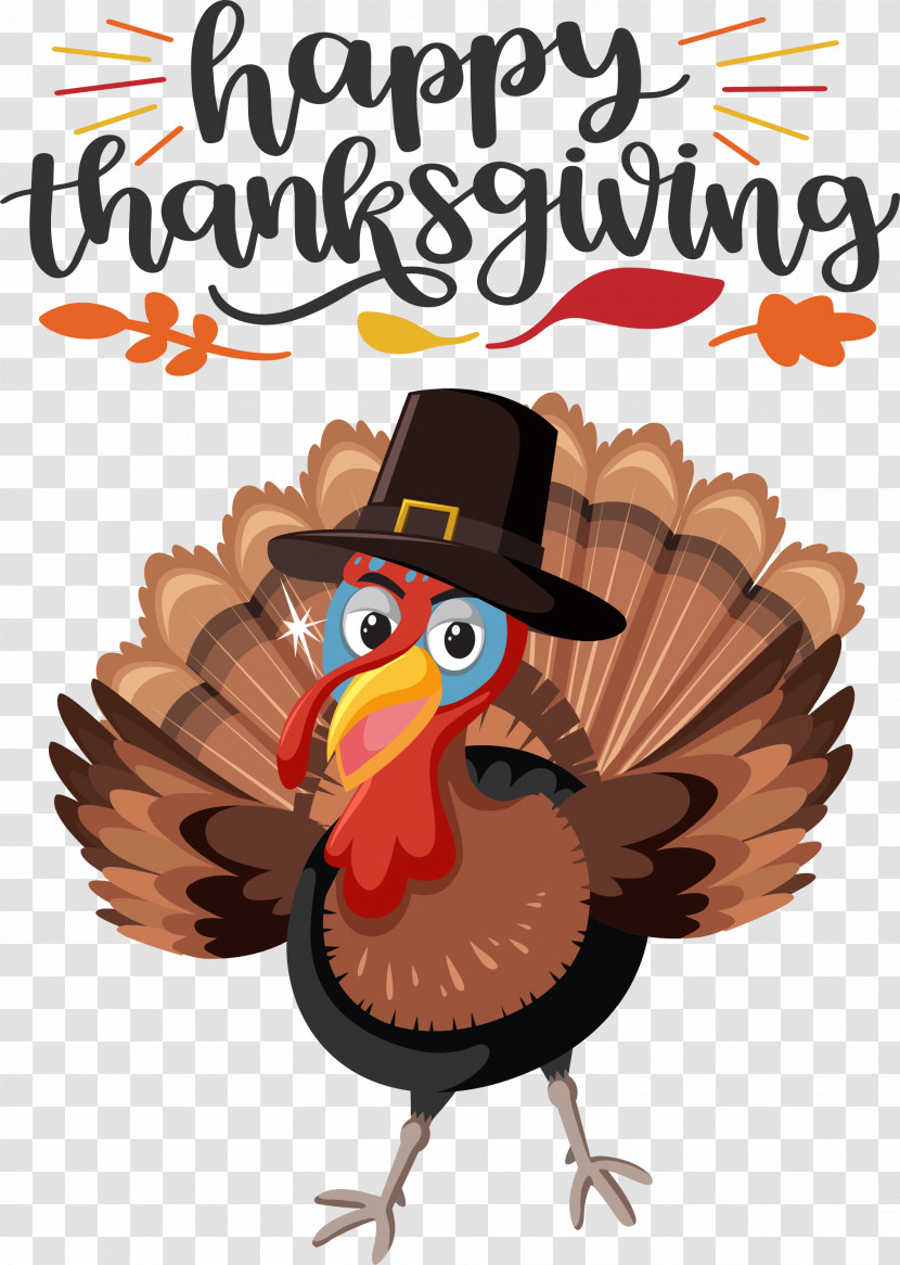 Happy Thanksgiving Turkey Transparent PNG