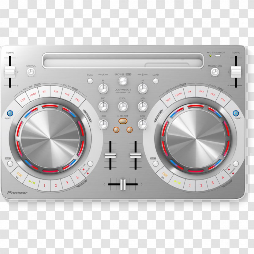 DJ Controller Disc Jockey Virtual Pioneer Djay - Heart Transparent PNG