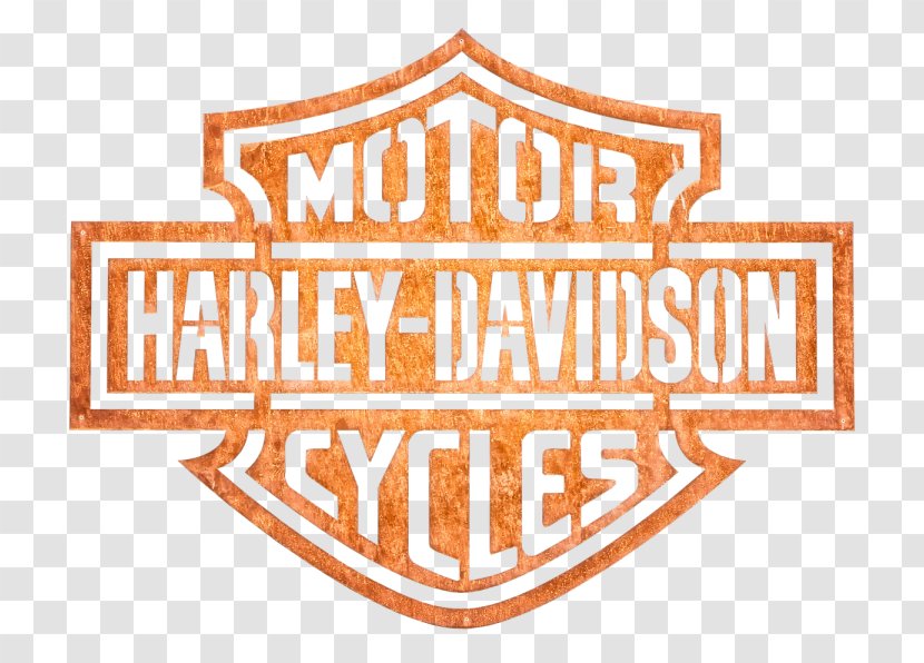 Harley-Davidson Motorcycle Decal Sticker Logo - Orange - Pocket Mons Transparent PNG