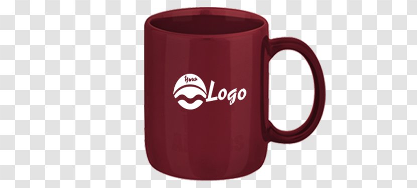 Mug Product Design Maroon Transparent PNG