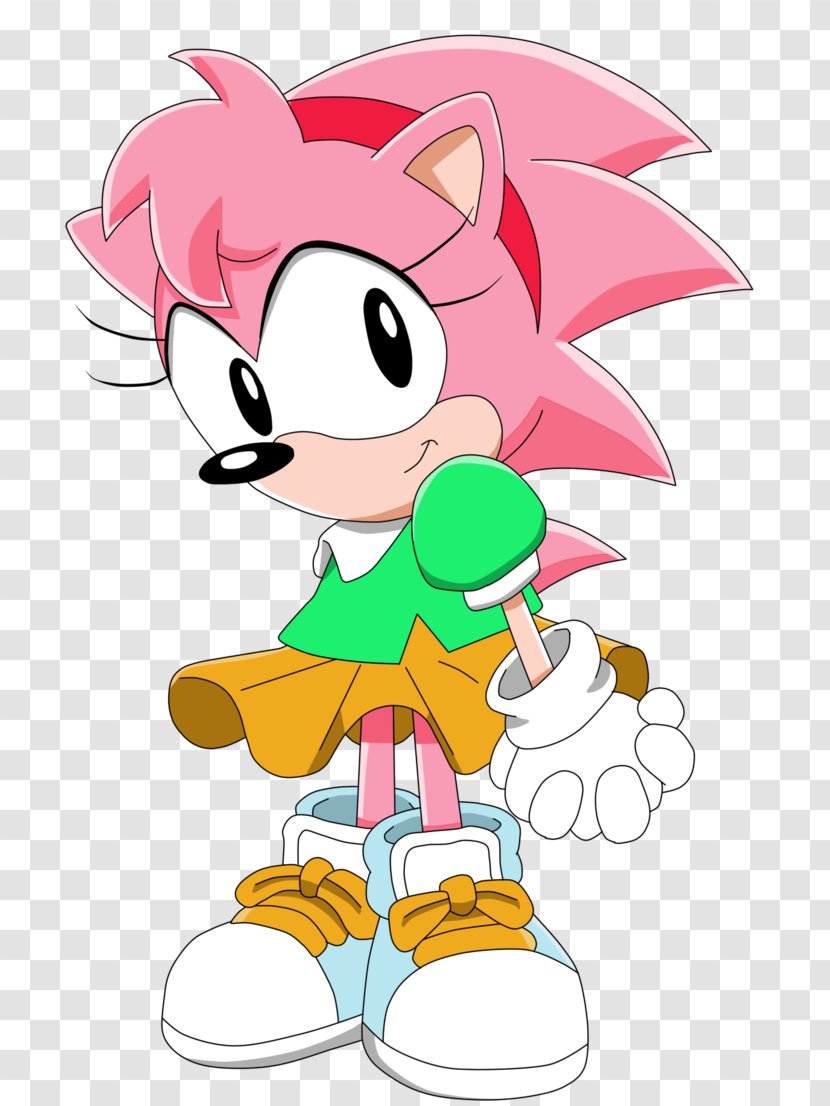 Sonic CD Amy Rose Mania Tails Art - Watercolor Transparent PNG