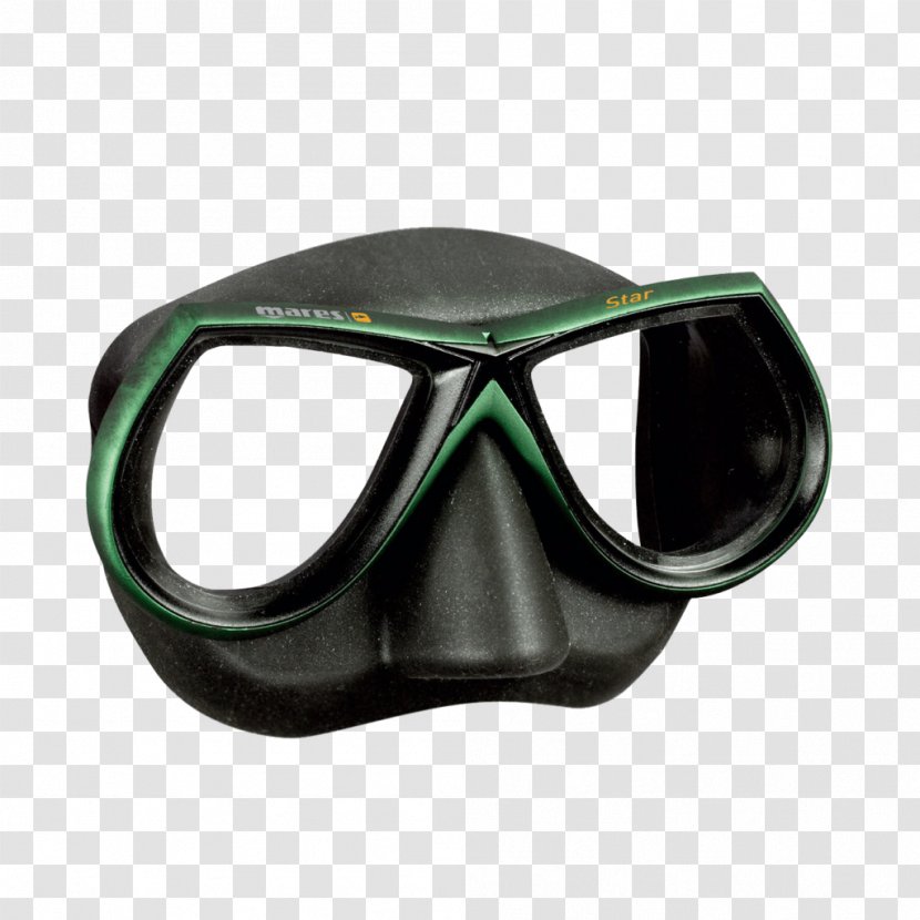Diving & Snorkeling Masks Mares Spearfishing Underwater - Mask Transparent PNG