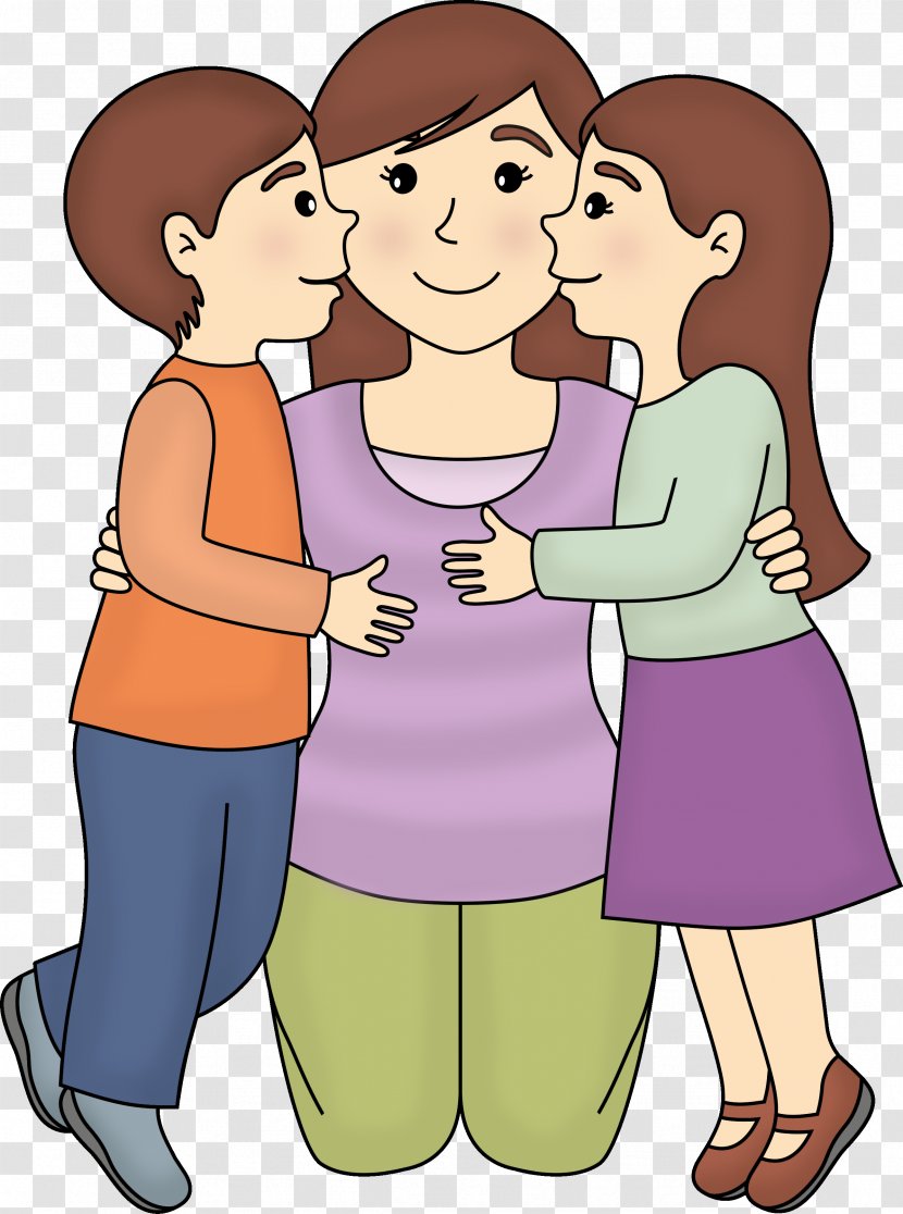 Mother Son Father Family Woman - Heart - DIA DE LA MUJER Transparent PNG