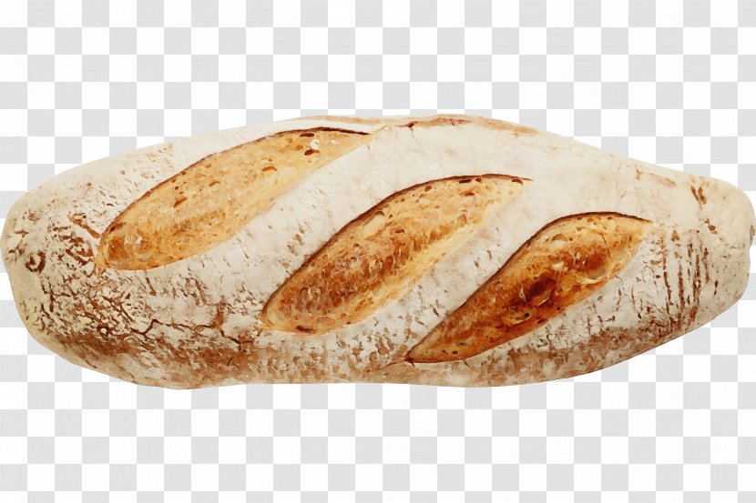 Bread Sourdough Hard Dough Baguette Loaf - Bangle Baked Goods Transparent PNG