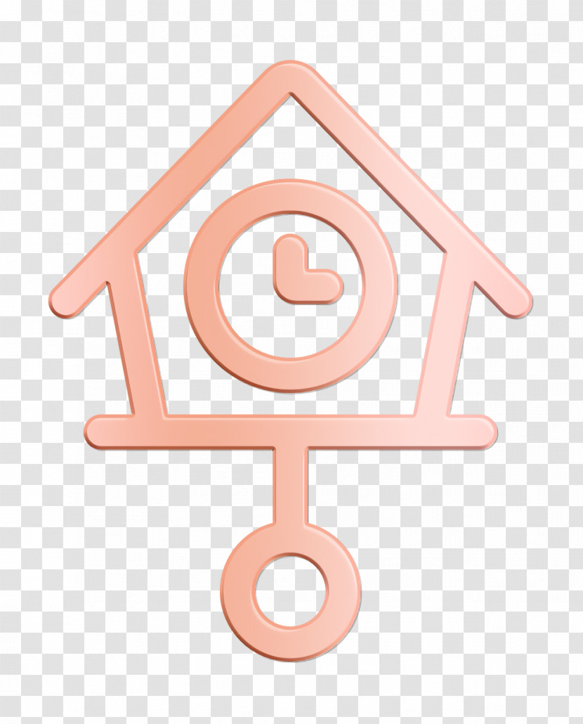 Cuckoo Icon Home Decoration Icon Time And Date Icon Transparent PNG