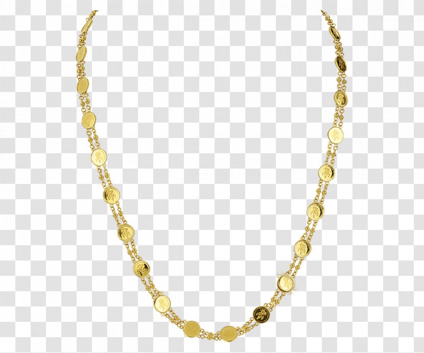 Body Jewellery Necklace Chain Clothing Accessories - Gold Transparent PNG