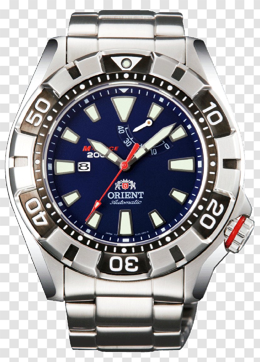 Orient Watch Power Reserve Indicator Diving Automatic - Strap Transparent PNG
