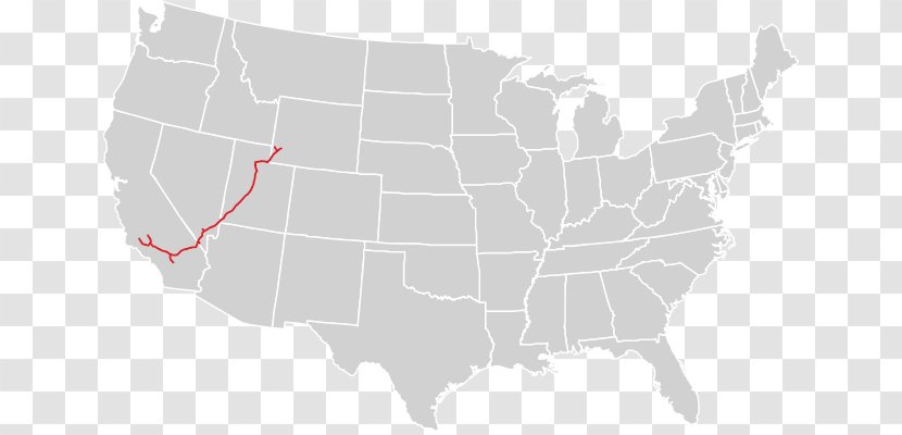 United States World Map Road Transparent PNG