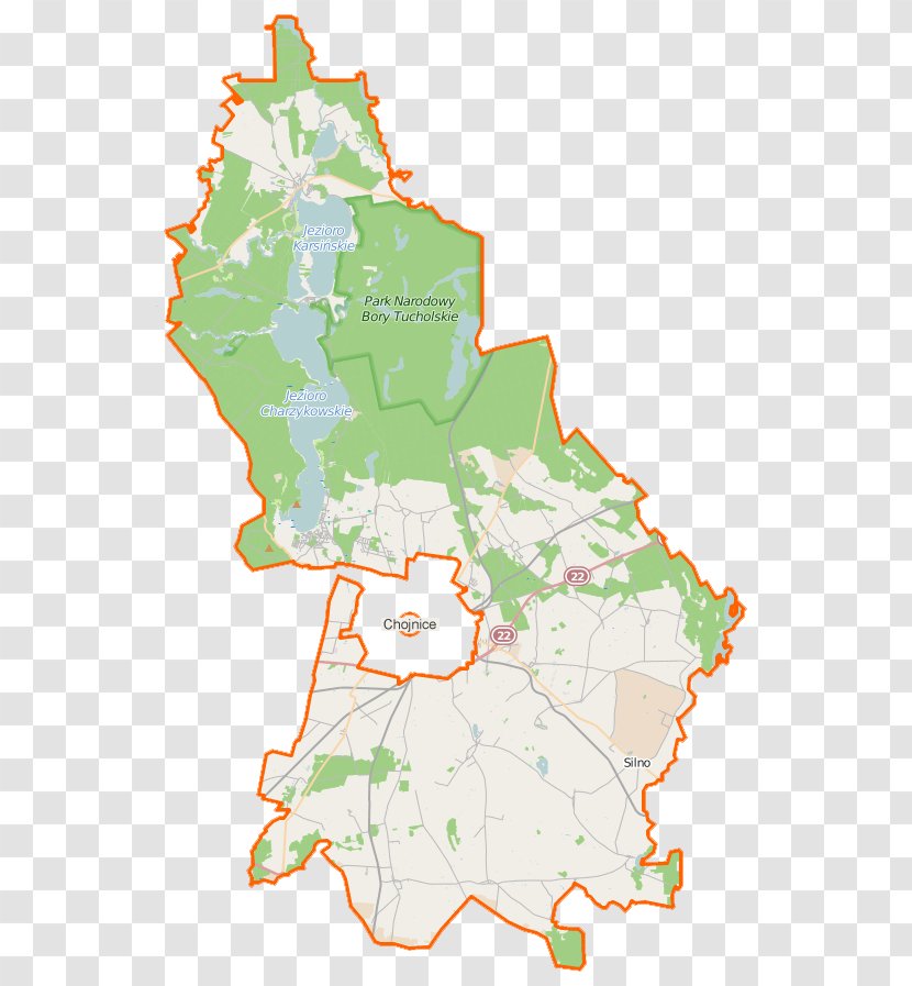 Swornegacie Kamionka Nad Jeziorem Zamarte Ostrowite, Gmina Chojnice Lichnowy, County Charzykowy - Pomeranian Voivodeship - I'm The Map Transparent PNG