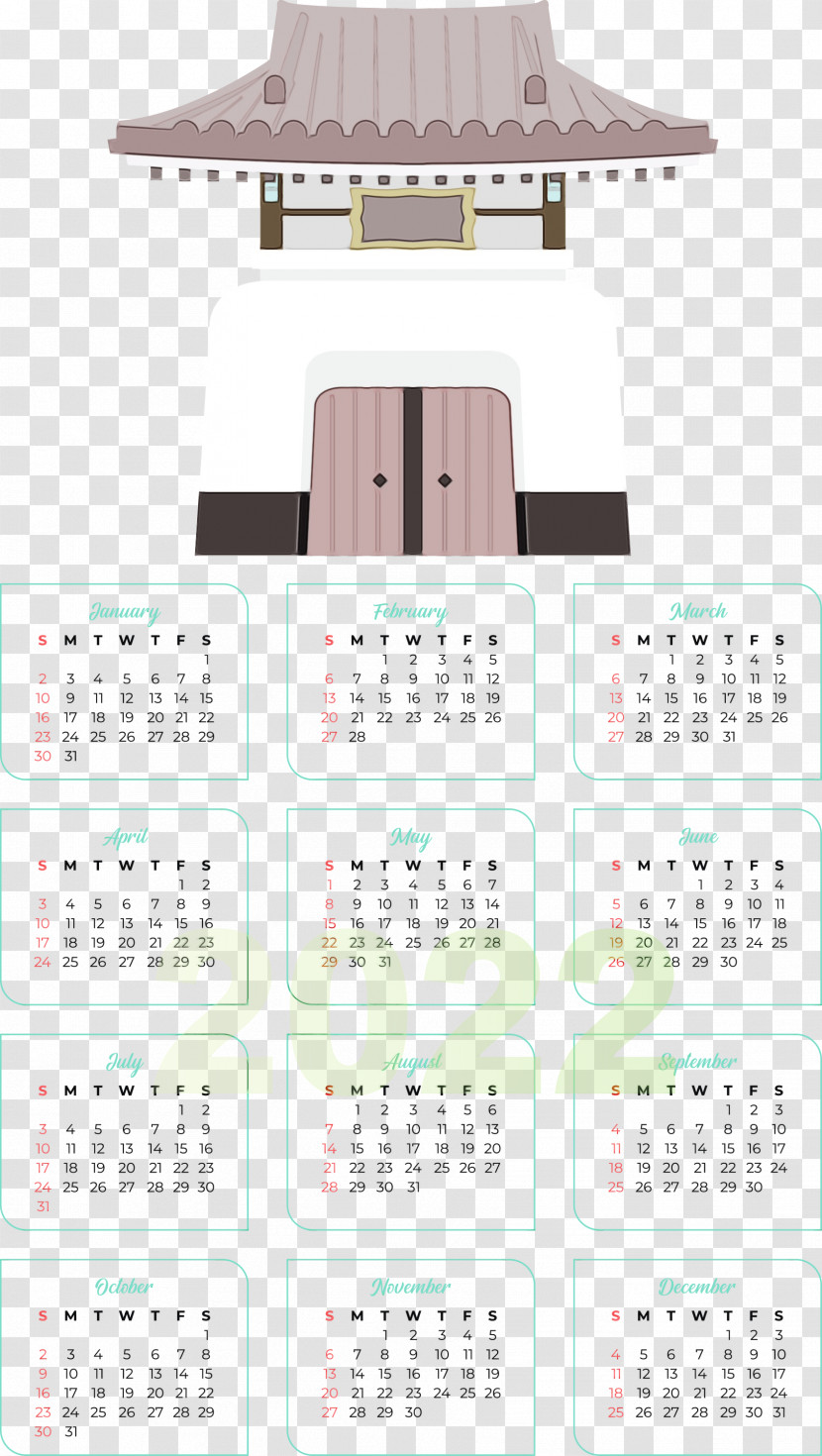 Logo Calendar System Soohorang And Bandabi Transparent PNG