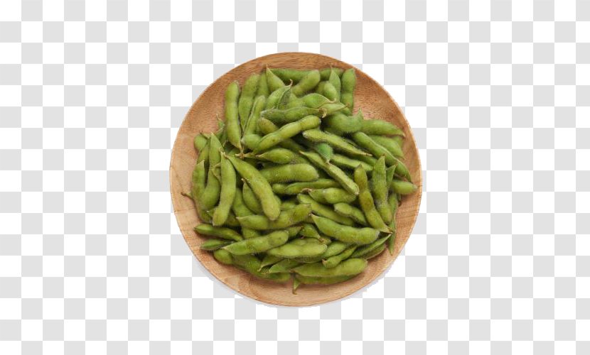 Edamame Vegetarian Cuisine Pea Soybean - Green Peas Transparent PNG