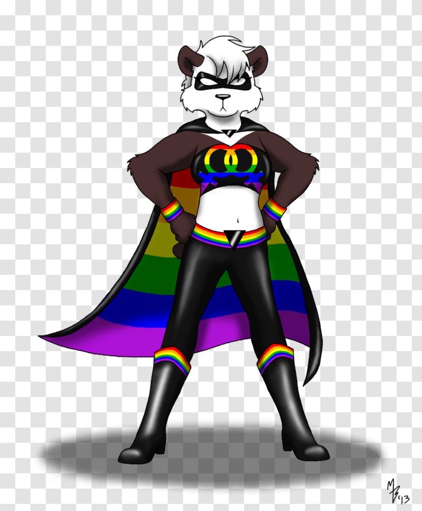 Superhero Diana Prince She-Ra Art Giant Panda - Joker Transparent PNG
