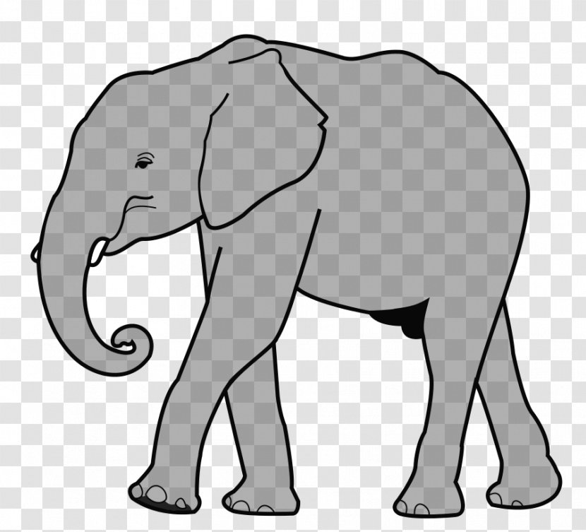 Asian Elephant Clip Art - African Transparent PNG