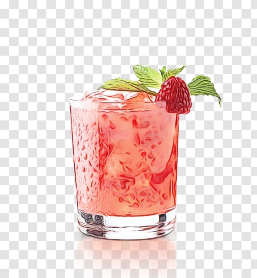 Strawberry Cartoon - Berry - Distilled Beverage Juice Transparent PNG
