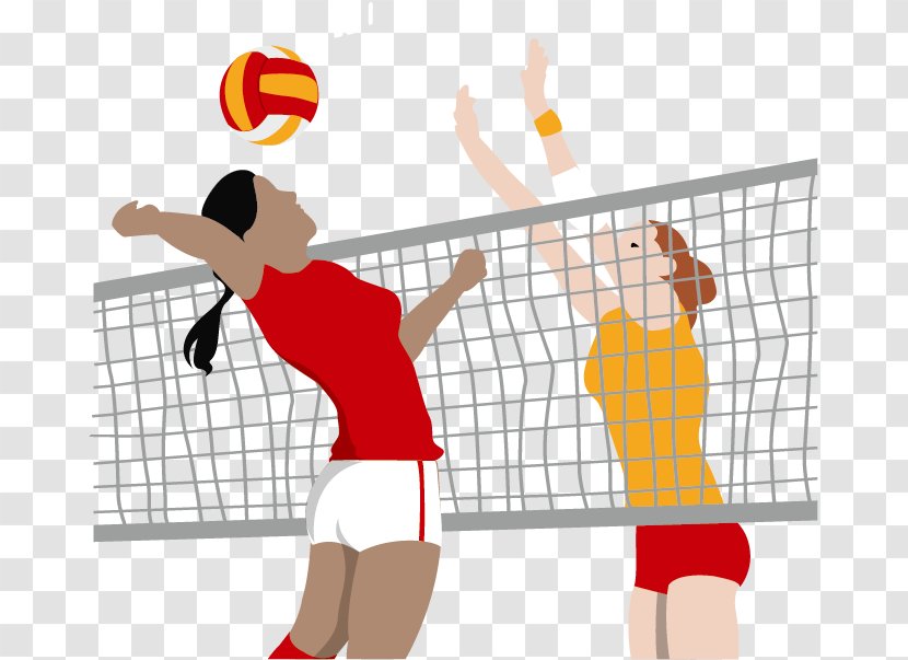 Volleyball Euclidean Vector Icon - Playing Transparent PNG