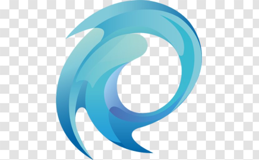 Crescent Circle Logo - Azure - Digital Agency Transparent PNG
