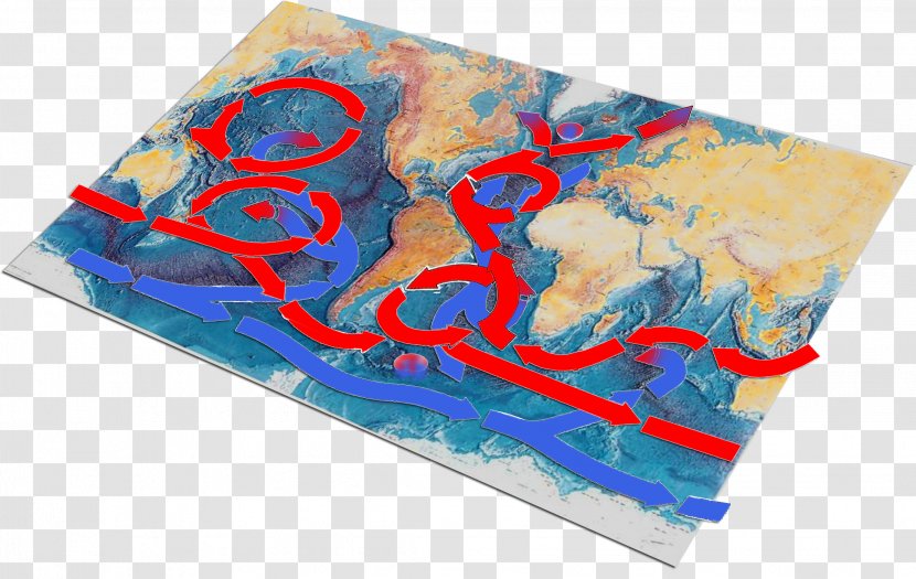 World Ocean Thermohaline Circulation Current Conveyor Belt - Sea Transparent PNG