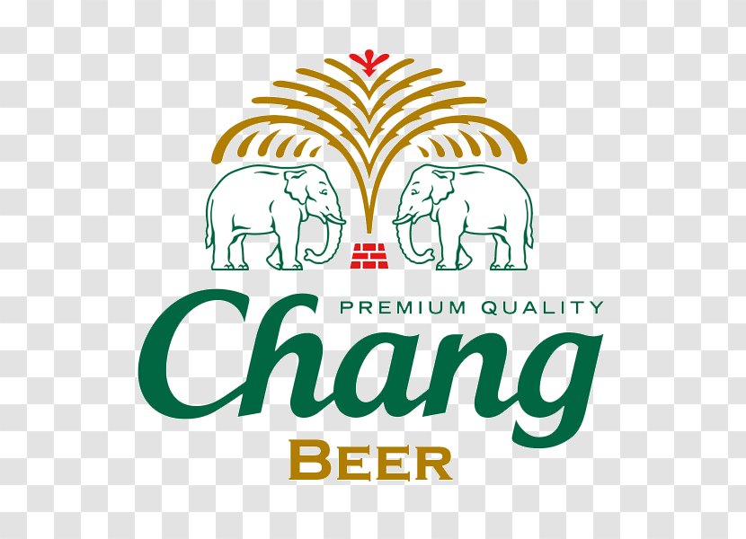 Chang Beer Thai Cuisine ThaiBev Pale Lager - Logo Transparent PNG