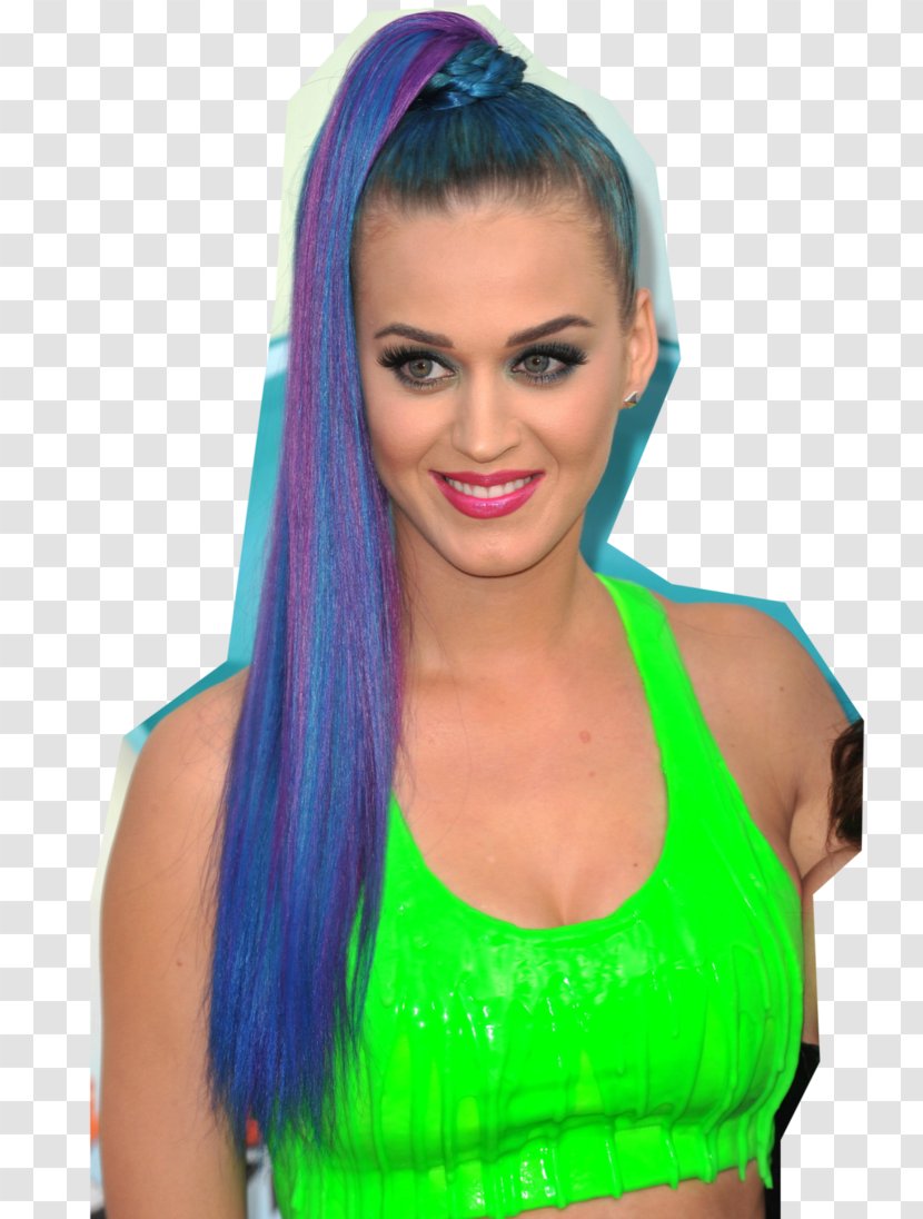 Katy Perry Long Hair Song Capelli Hairstyle - Silhouette Transparent PNG