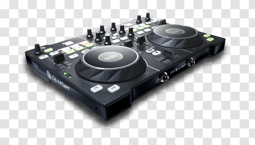 DJ Controller Audio Mixers Disc Jockey Mixer Hercules 4Set - Tree - Musical Instruments Transparent PNG