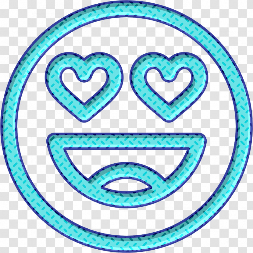 Emojis Icon Emoji Icon In Love Icon Transparent PNG