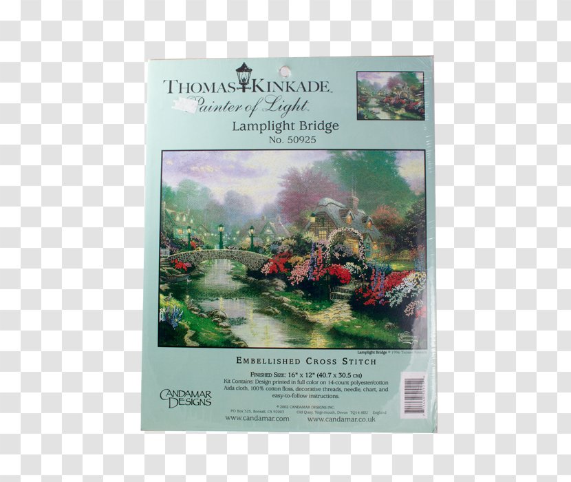 Textile Yarn Crochet Embroidery Sewing - Thomas Kinkade Transparent PNG