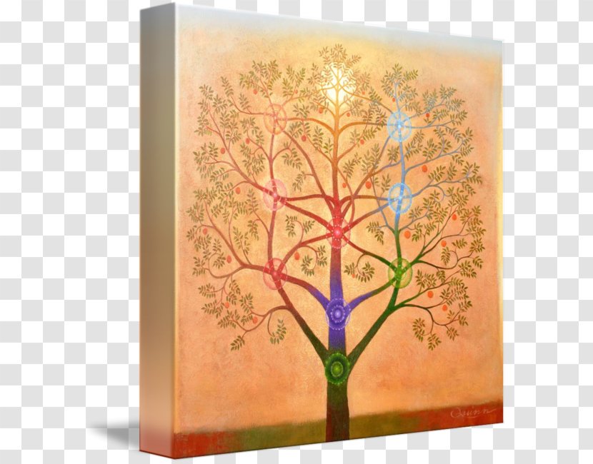 Tree Of Life Painting Kabbalah Sefirot Transparent PNG