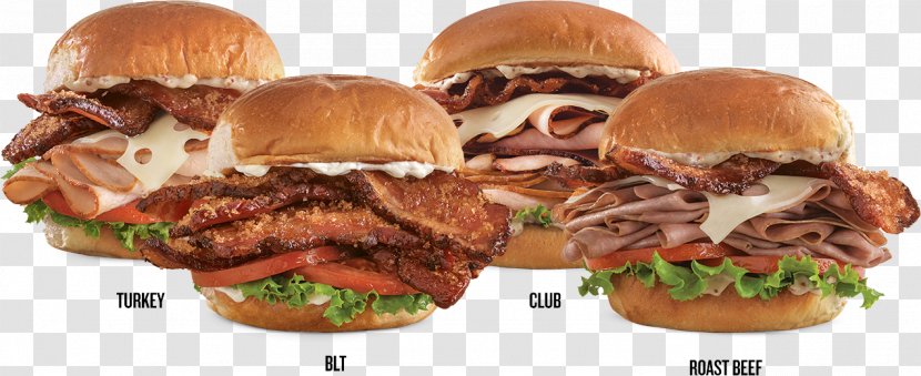 Slider Montreal-style Smoked Meat Bacon BLT Club Sandwich - Silhouette - Brown Sugar Transparent PNG
