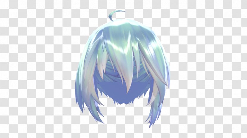 MikuMikuDance Bangs Hair Hatsune Miku - Wing - Long Transparent PNG
