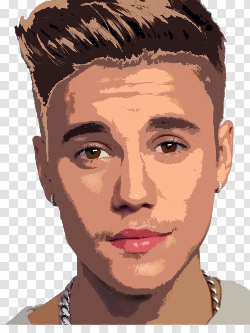 Justin Bieber Art Portrait Drawing Facial Hair - Frame Transparent PNG