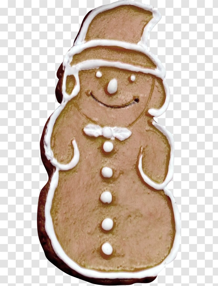 Cookie Monster Gingerbread Snowman - Pastry - Cookies Transparent PNG