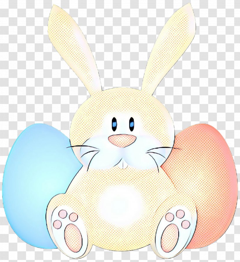 Domestic Rabbit Easter Bunny Hare Stuffed Animals & Cuddly Toys - Cartoon Transparent PNG