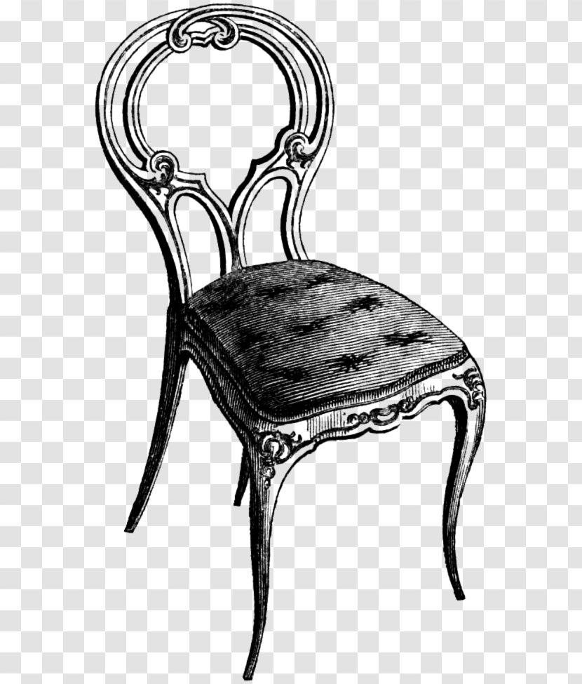 Table Chair Royalty-free Couponcode Clip Art - Monochrome Photography Transparent PNG
