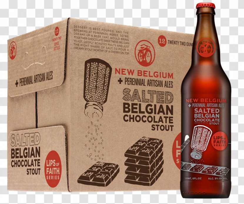 Beer Bottle Stout Ale Saison - Chocolate Transparent PNG