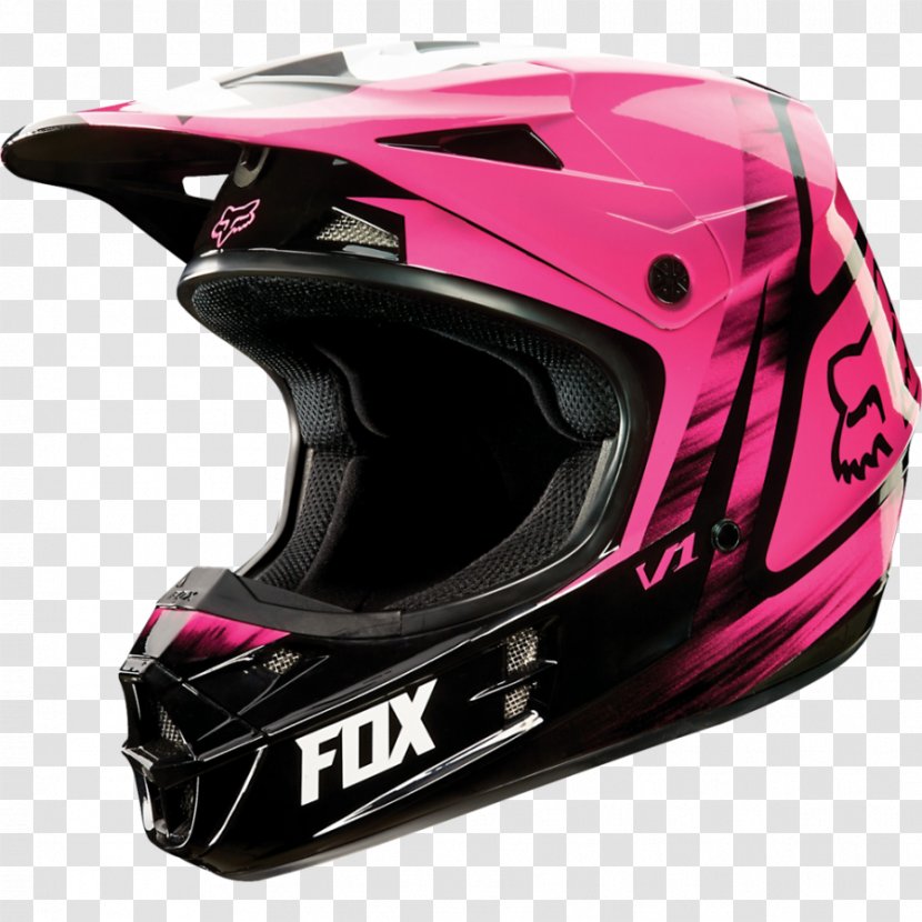 Motorcycle Helmets Fox Racing Helmet - Allterrain Vehicle - Bicycle Transparent PNG