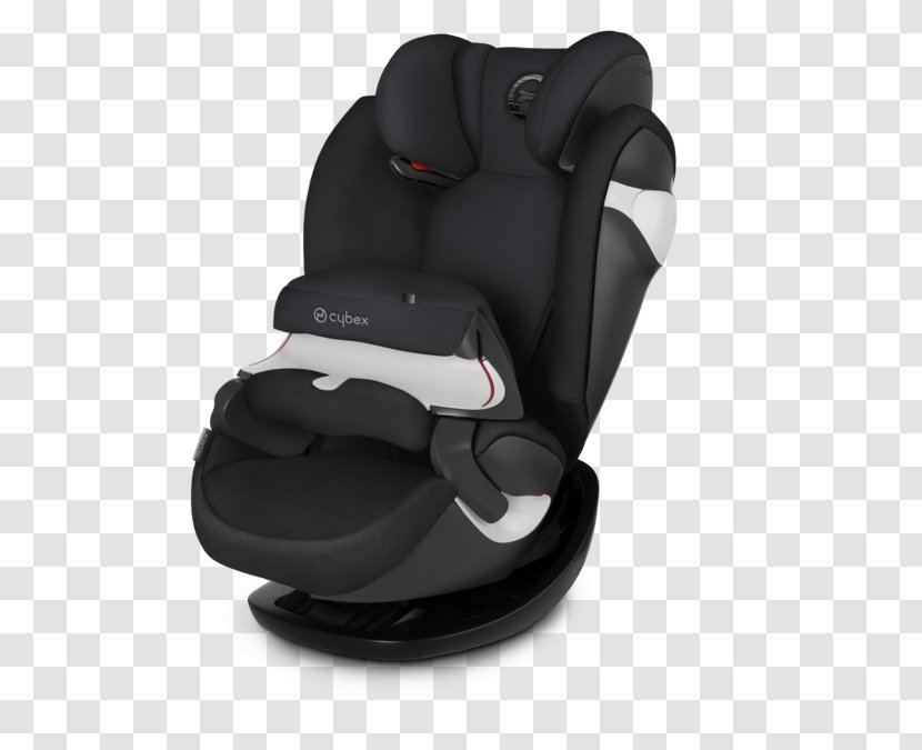Cybex Pallas M-Fix Solution Baby & Toddler Car Seats CYBEX 2-fix CBXC - Tetuxe Gravel Black And White Transparent PNG