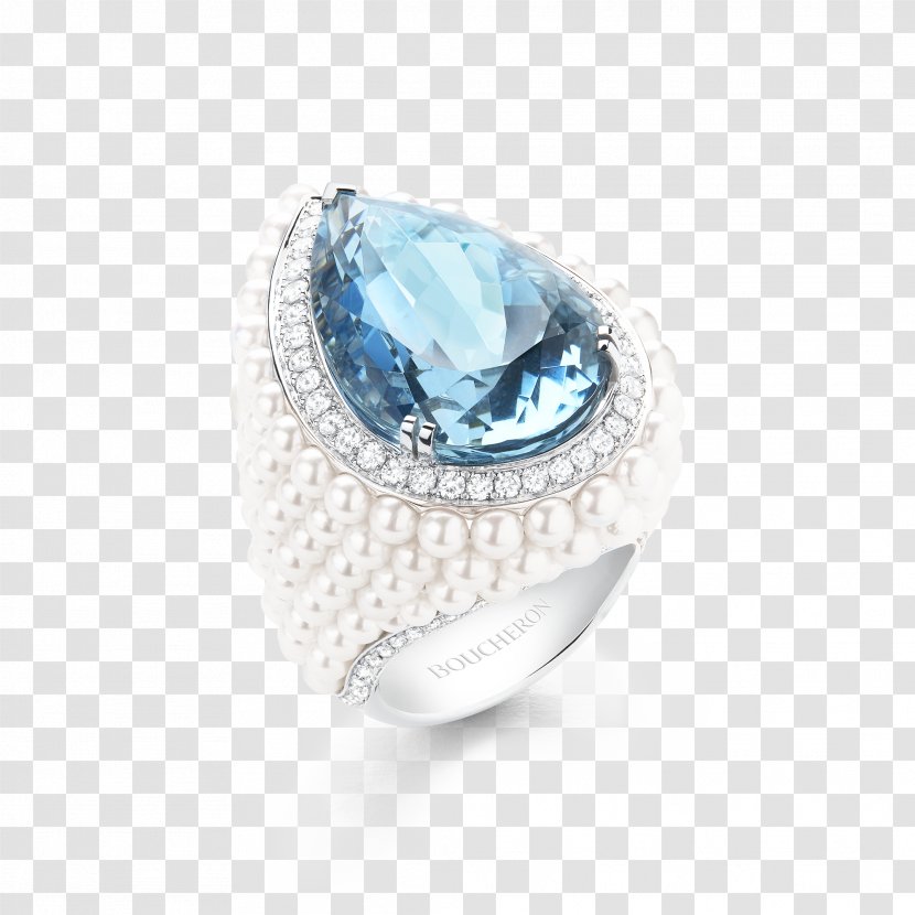 Jewellery Ring Boucheron Gemstone Sapphire - Blue Transparent PNG