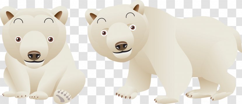 Polar Bear Carnivora Clip Art - Pillow Transparent PNG