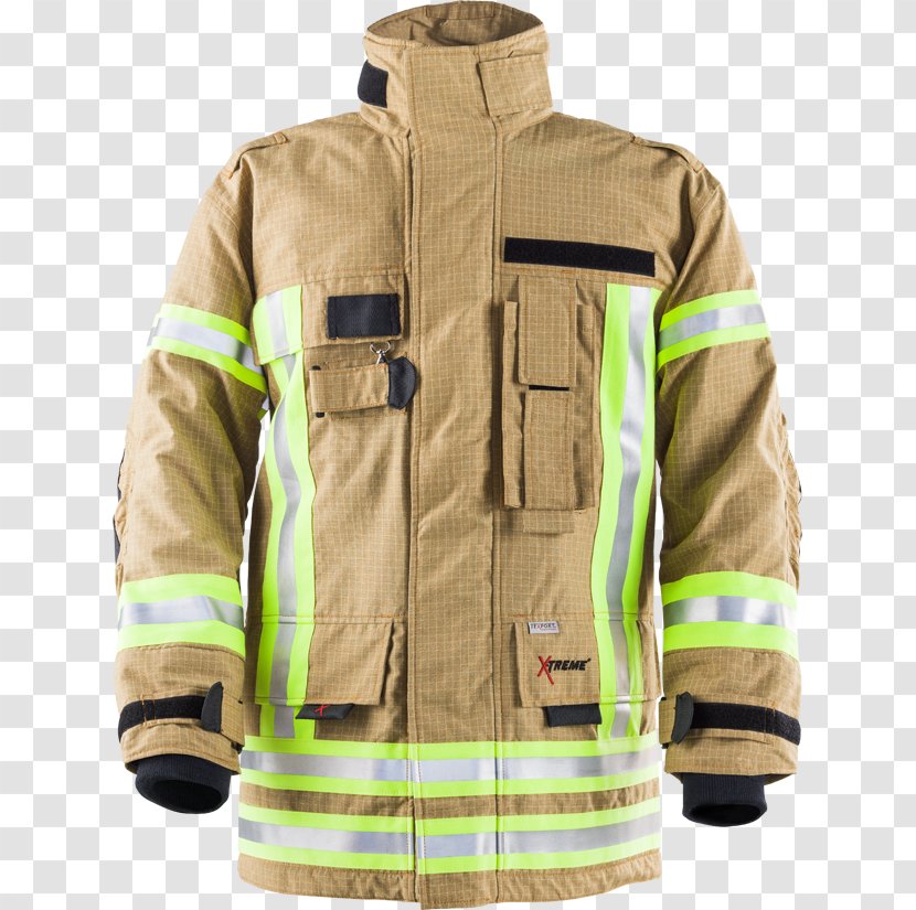 Jacket Polybenzimidazole Fiber Gore-Tex Fire Department Schutzkleidung Transparent PNG