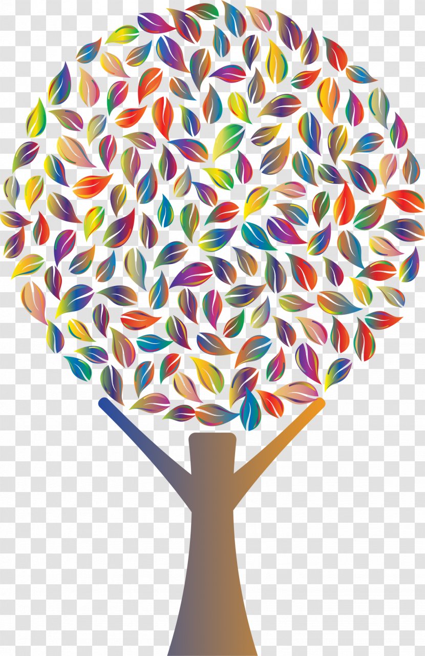 Tree Logo Abstract Art Clip Transparent PNG